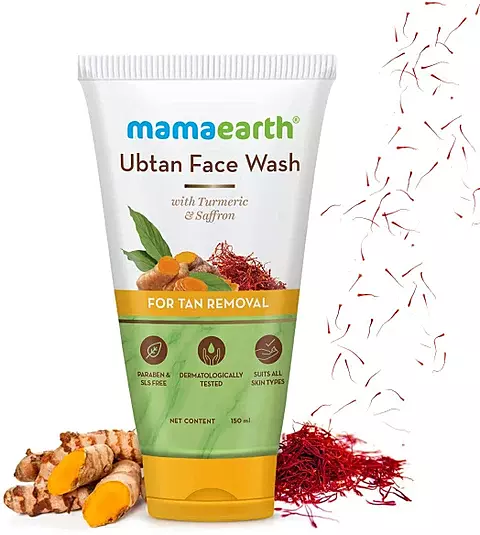 ME Ubtan Face Wash (Turmeric & Saffron) 50ml