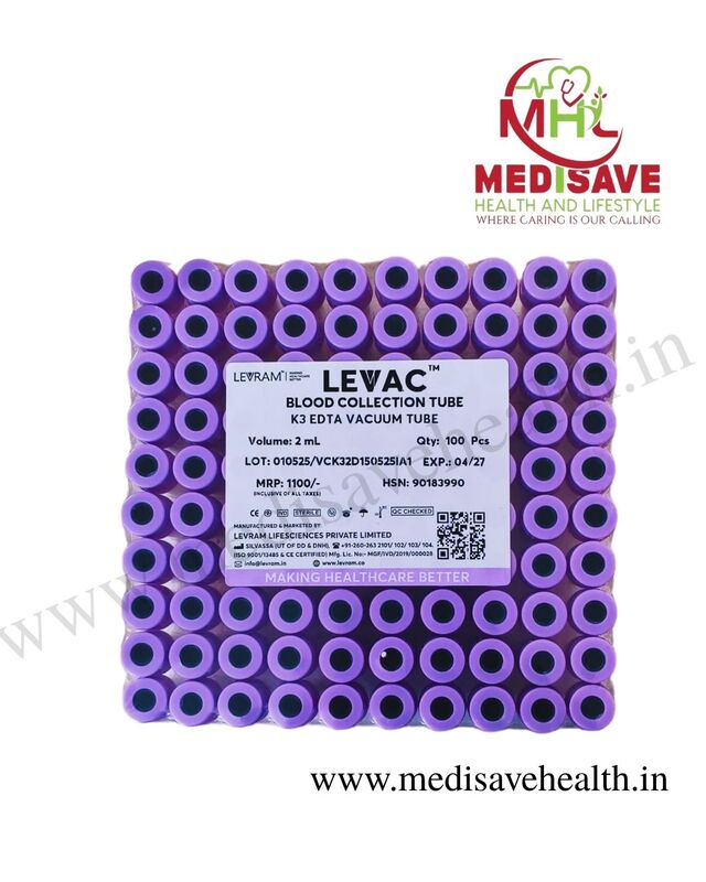 K3EDTA Vacuum 2 ml - Levram