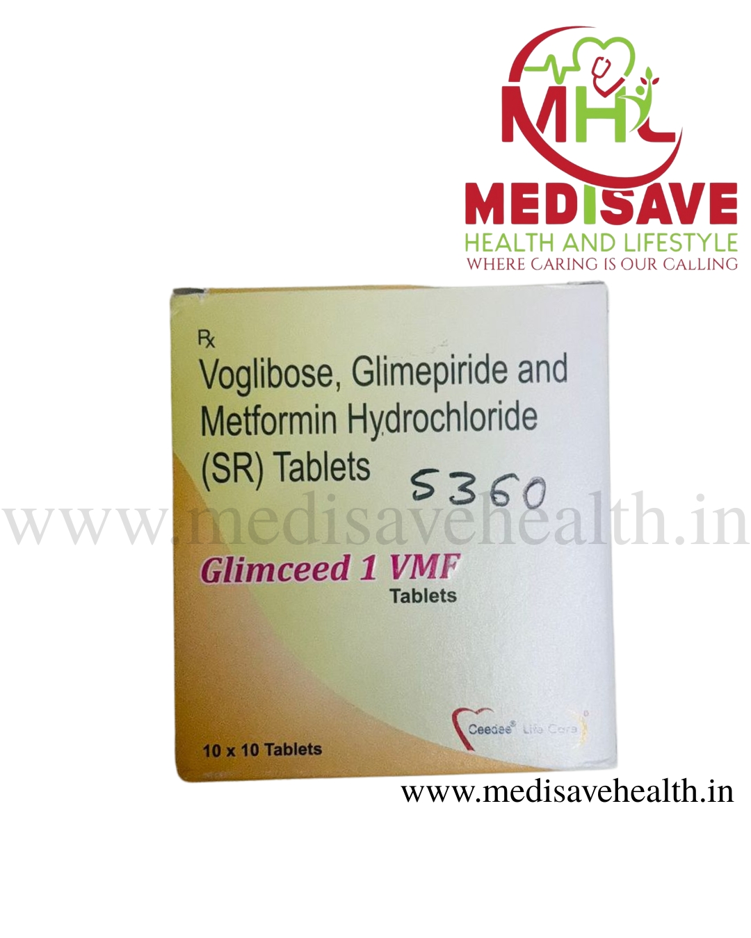 Glimceed 1 VMF Tablet (1*10)