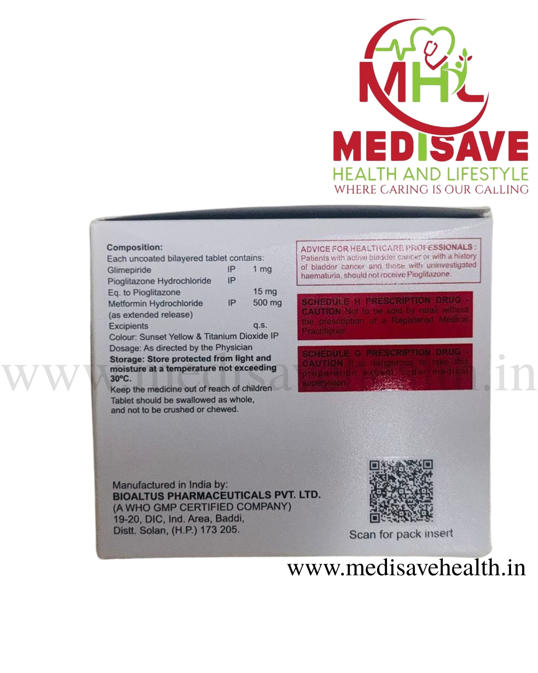 Glimceed 1 PM Tablet (1*15)