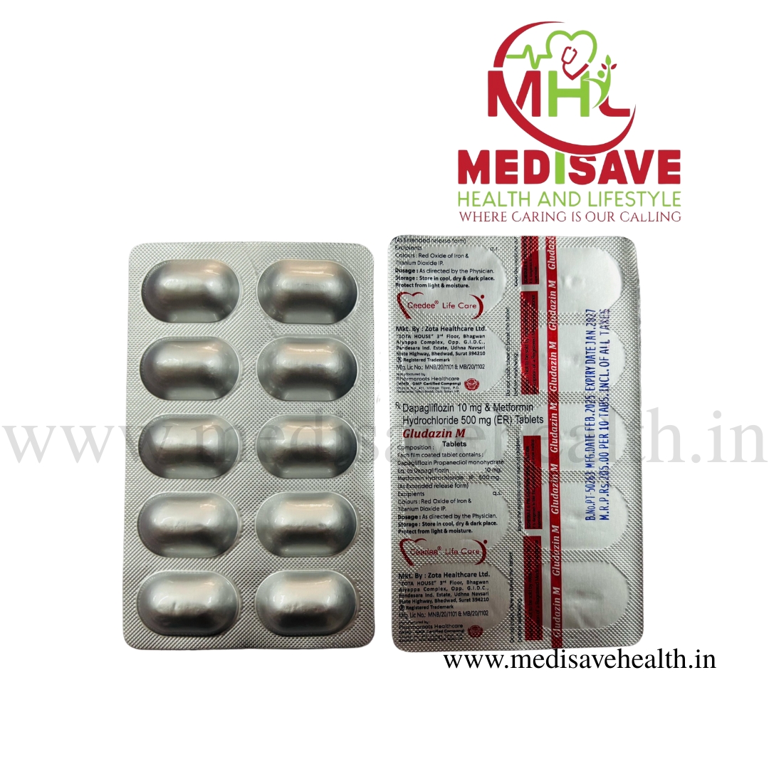 Gludazin M Tablet (1*10) Gludazin M Tablet (1*10)