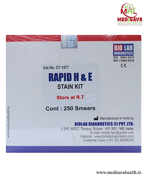 Rapid H&E staining kit 250 test - BIOLAB