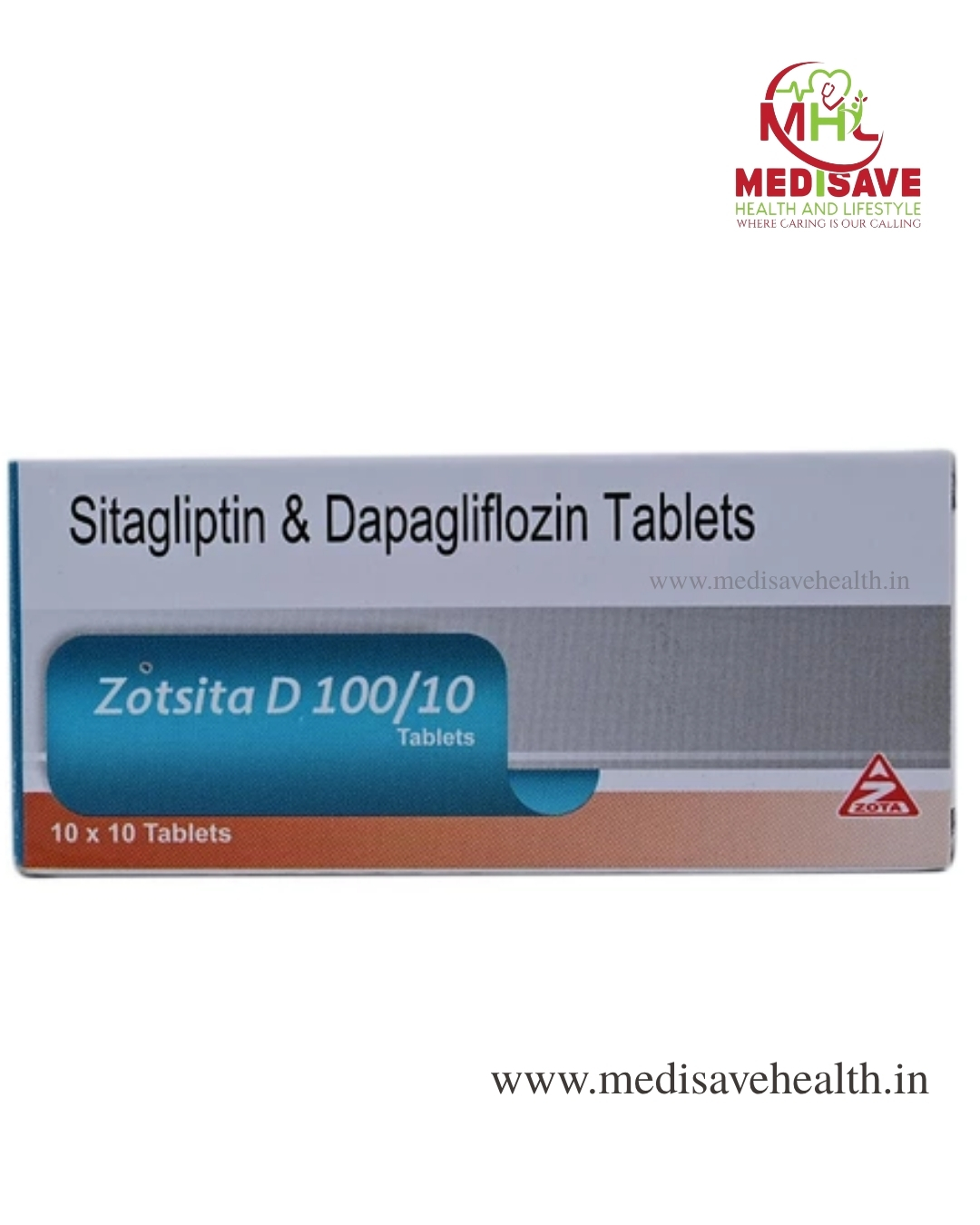 Zotsita D 100/10 Tablet (1*10)