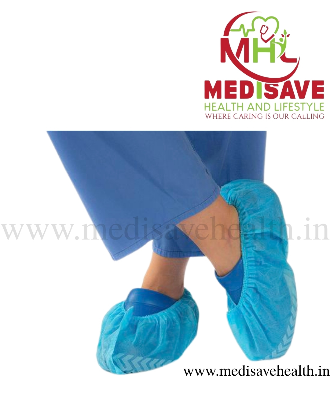 Shoe Cover Non Woven Disposable 100's Pack
