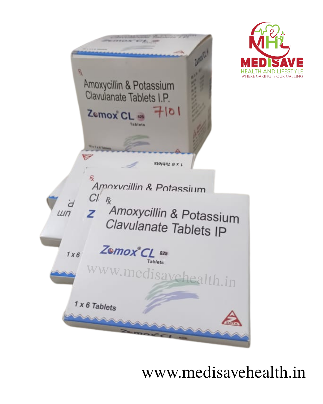 Zomox CL 625 Tablet (1*6) Zomox CL 625 Tablet (1*6)