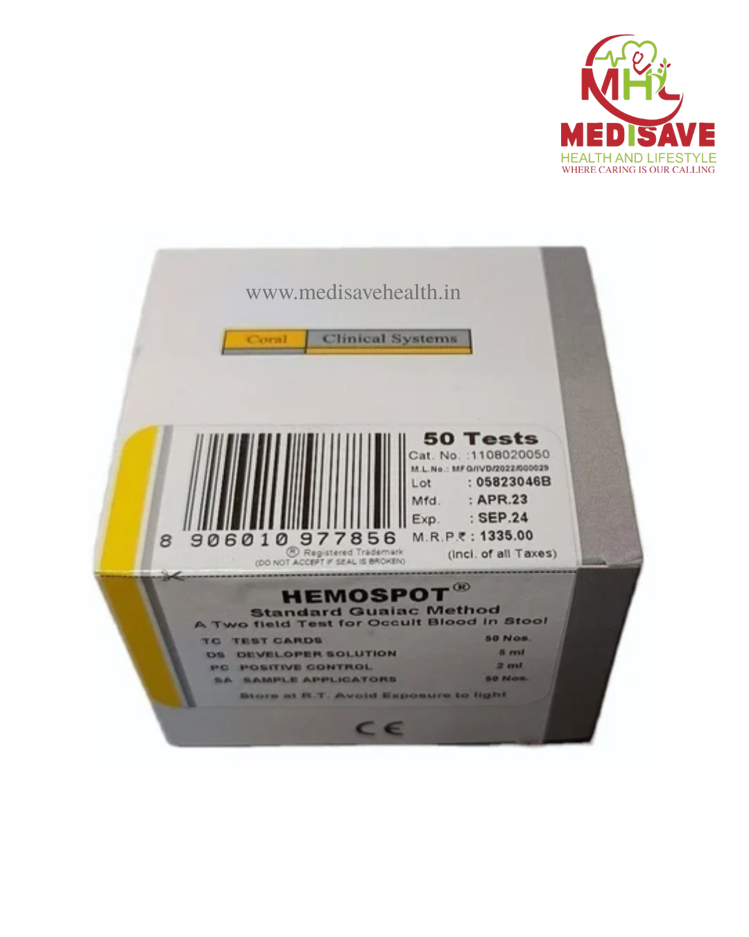 Hemospot- 50T- Coral