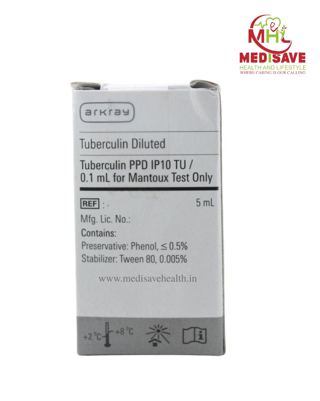 PPD TURBERCULIN 5ML - ARKRAY