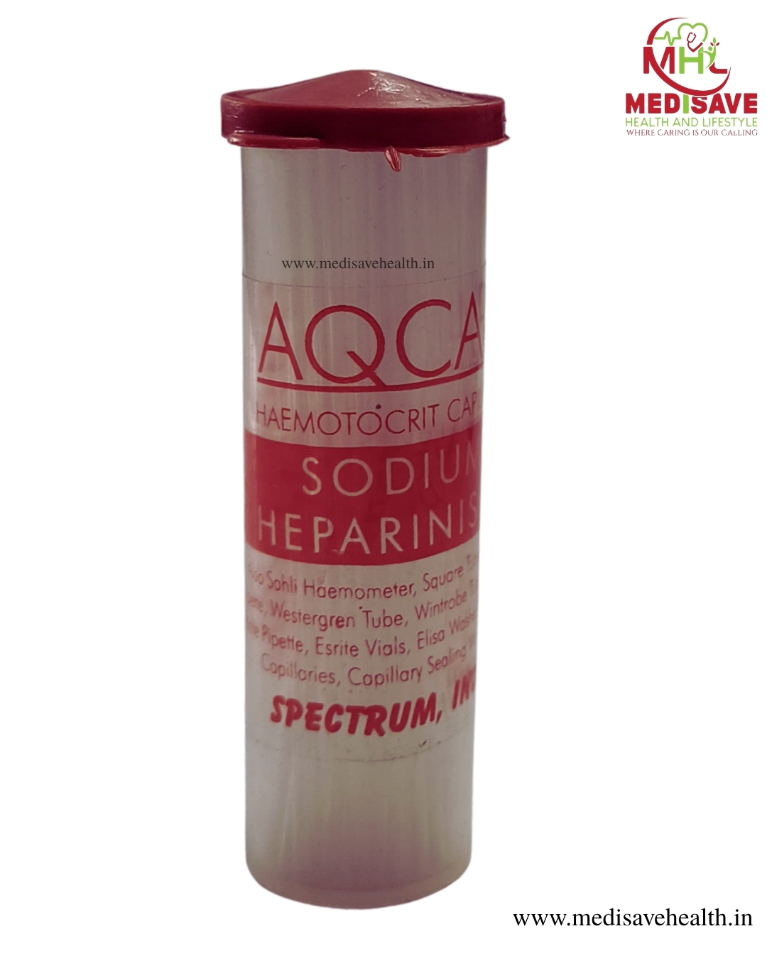 Capillary Tube Heparnised - Spectrum