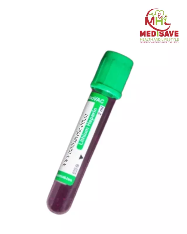 LITHIUM HEPARIN NON VACCUM SAFETY CAP TUBES