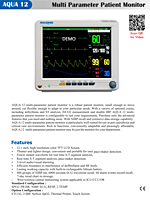 Niscomed Multipara Monitor 5 Para With Stand Aqua 12