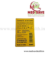Control D 50 Test Strips