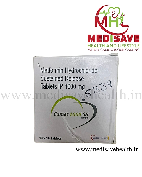 Cdmet 1000 SR Tablet (1*10)