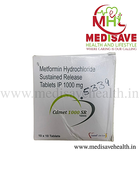 Cdmet 1000 SR Tablet (1*10)