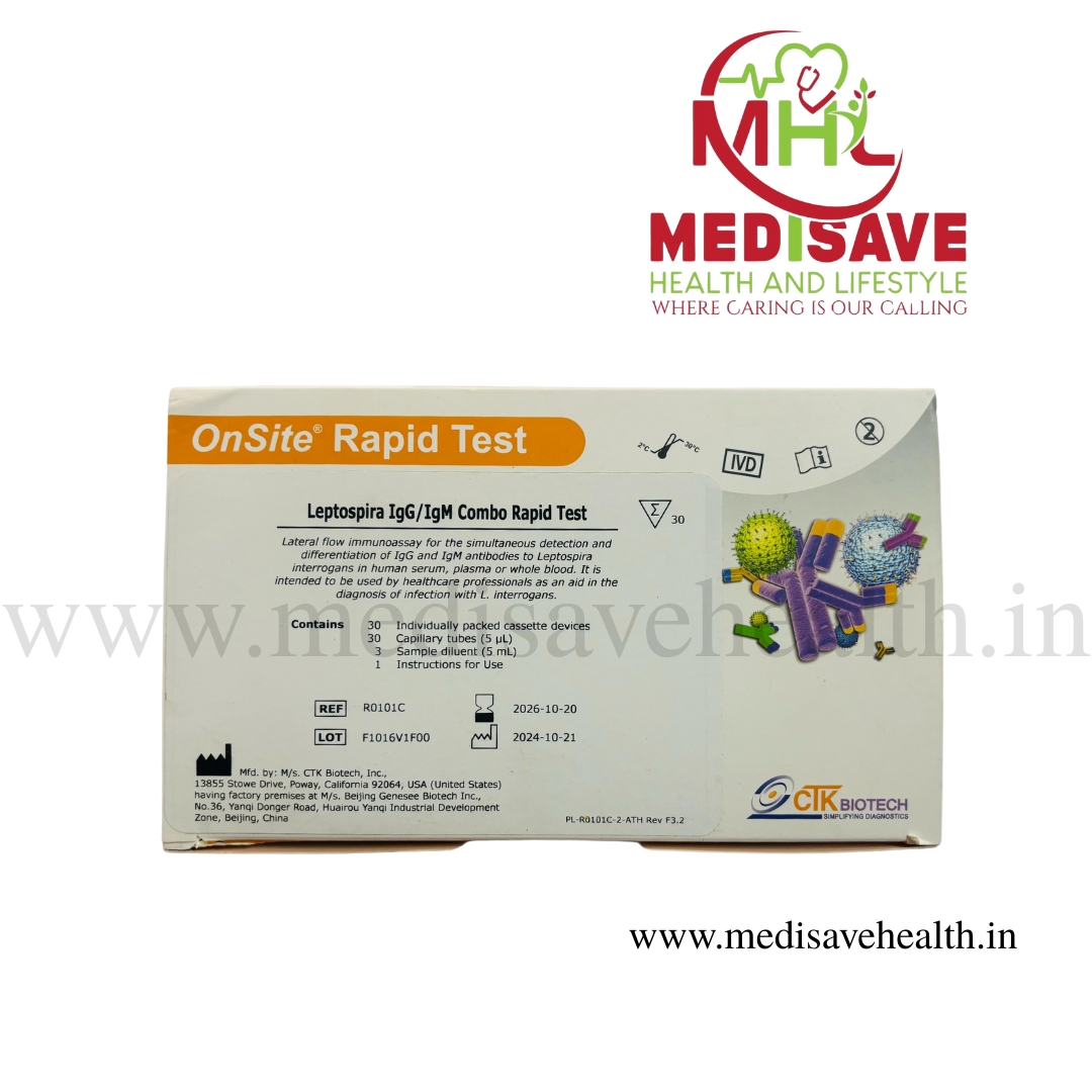 Leptospira IgG+ IgM Rapid Test