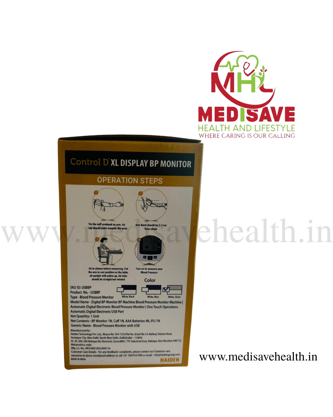 Blood Pressure Monitor Control D