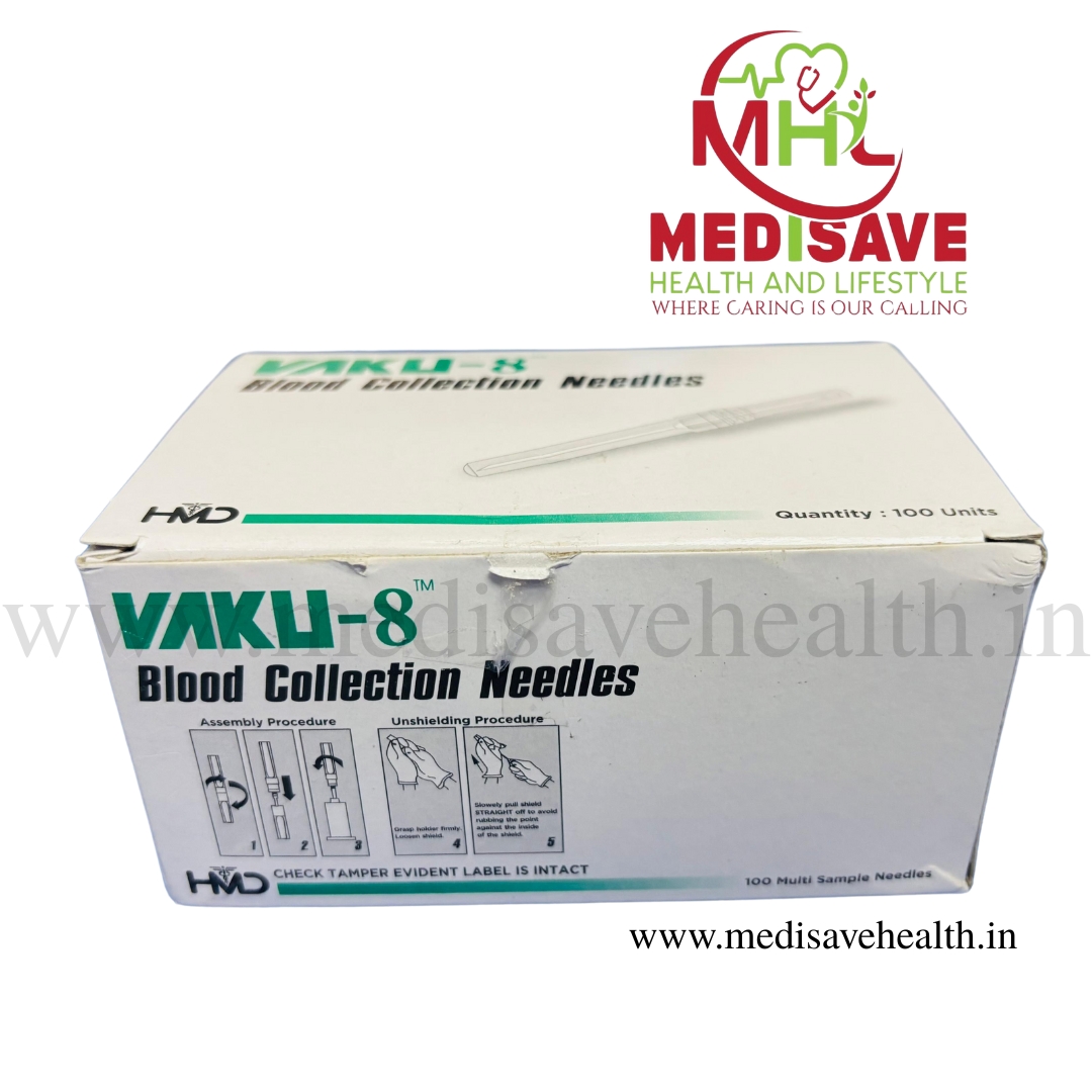Blood Collection Needle 22*1 [ Vaku-8]