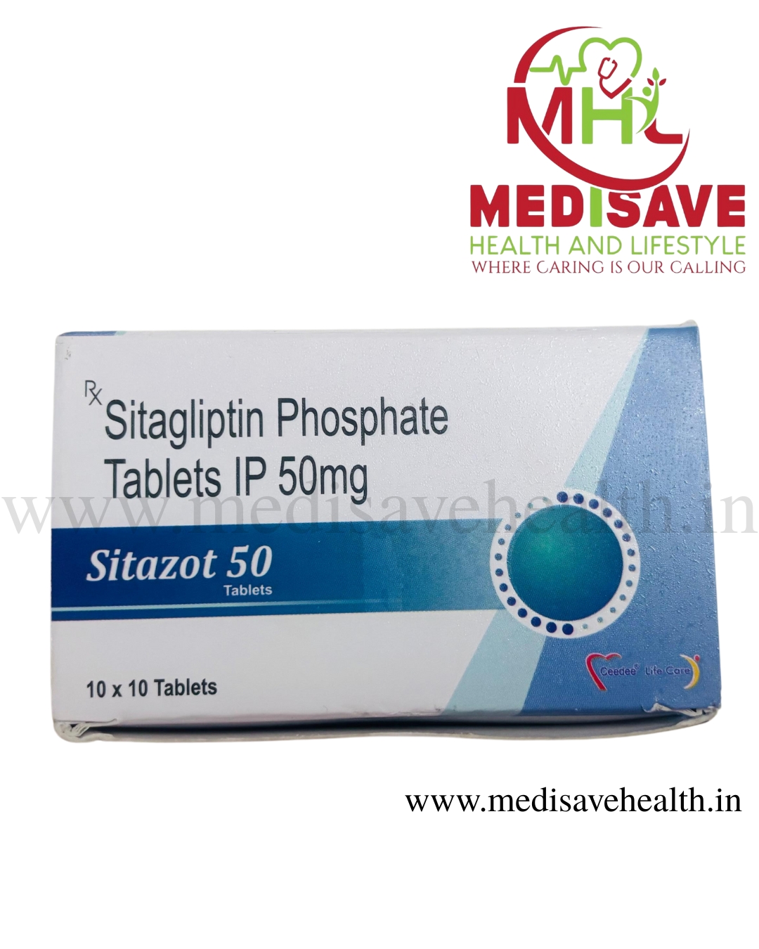 Sitazot 50 Tablet (1*10) Sitazot 50 Tablet (1*10)