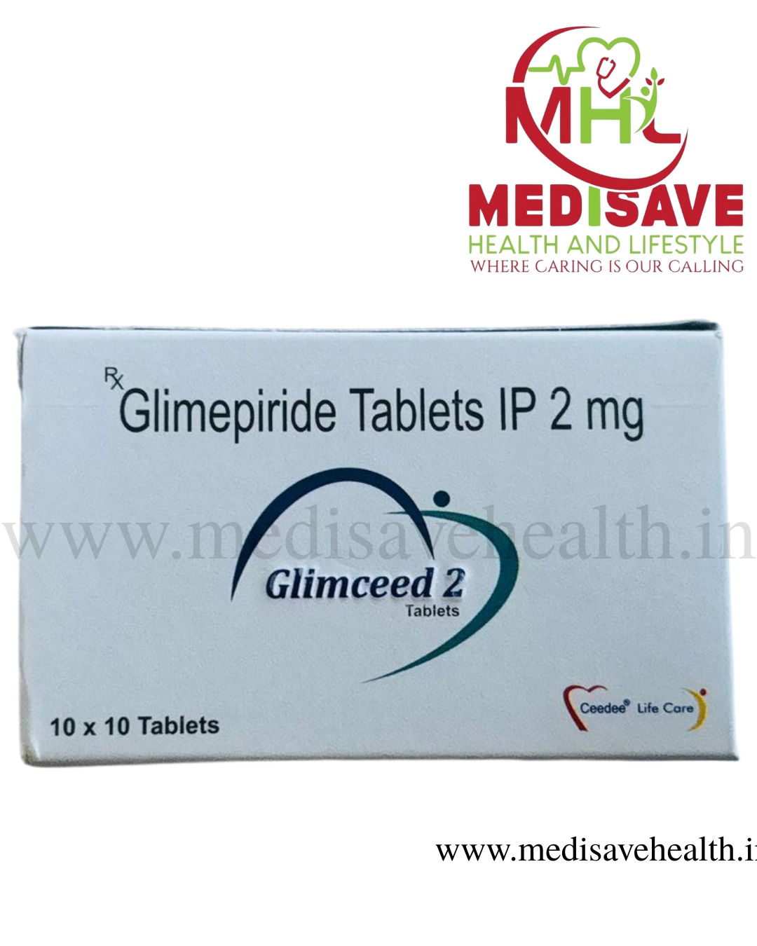Glimceed 2 Tablet (1*10) Glimceed 2 Tablet (1*10)