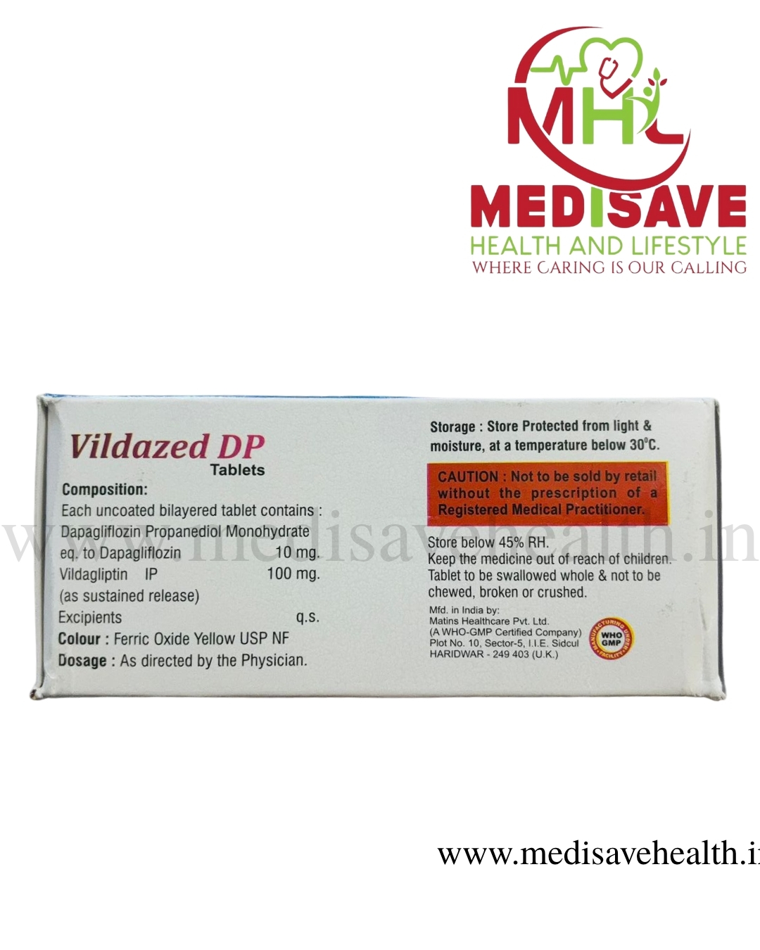 Vildazed DP Tablet (1*10) Vildazed DP Tablet (1*10)