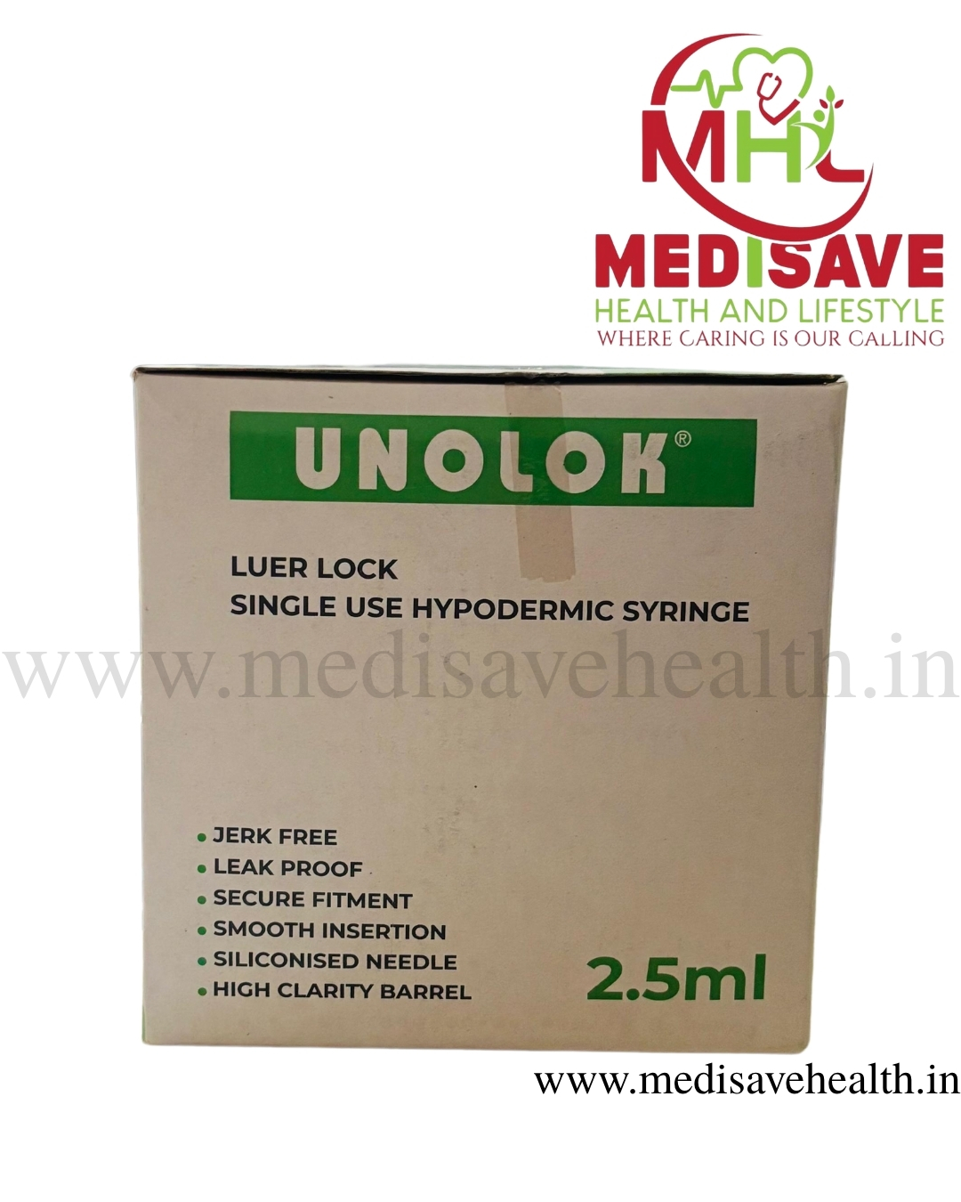 UNOLOK DISPOSABLE SYRINGES