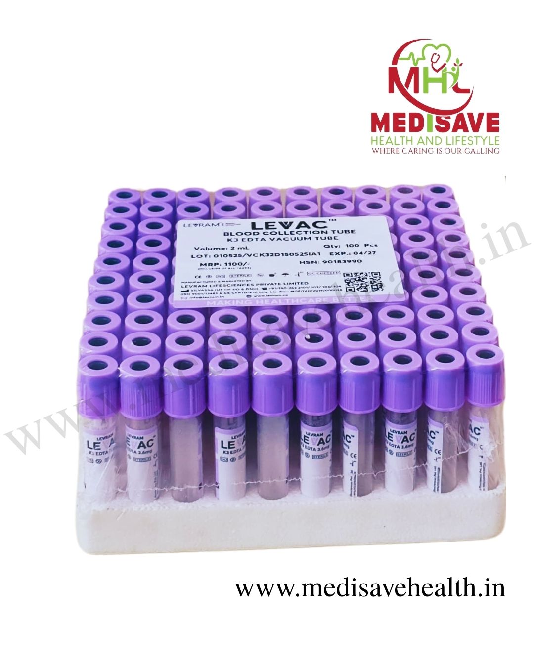 K3EDTA Vacuum 2 ml - Levram