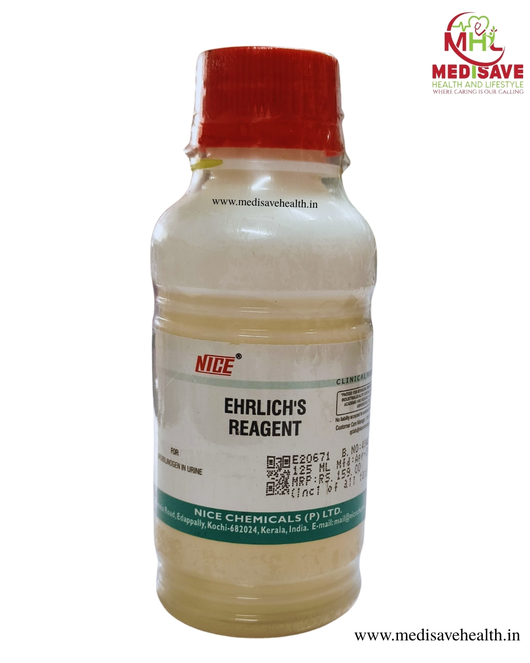 Ehrlich's Reagent 125ml-Nice