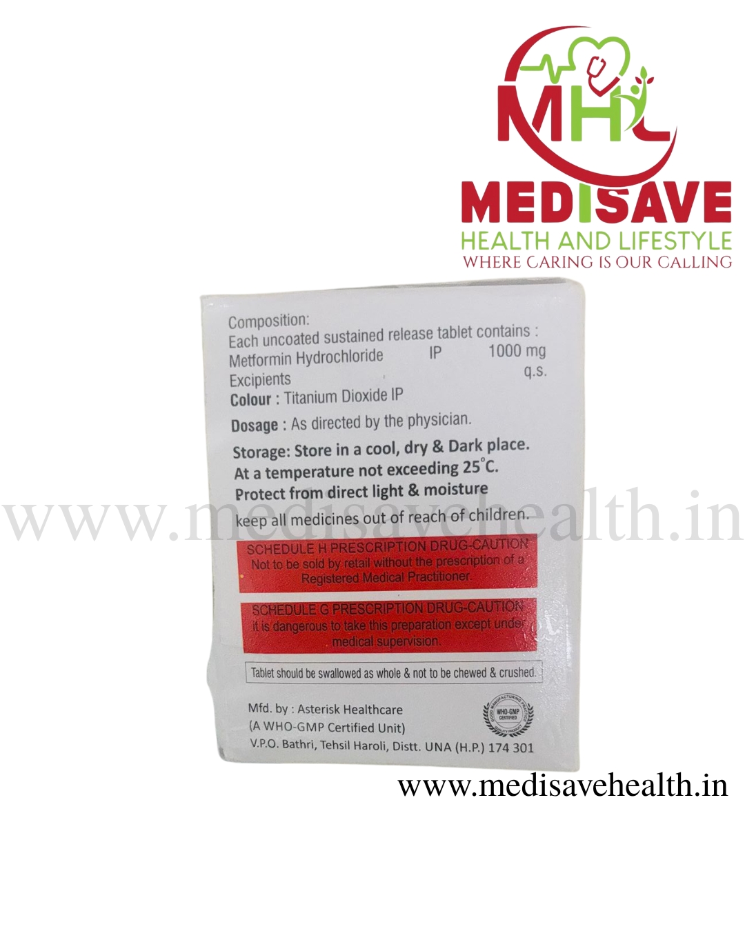Cdmet 1000 SR Tablet (1*10) Cdmet 1000 SR Tablet (1*10)