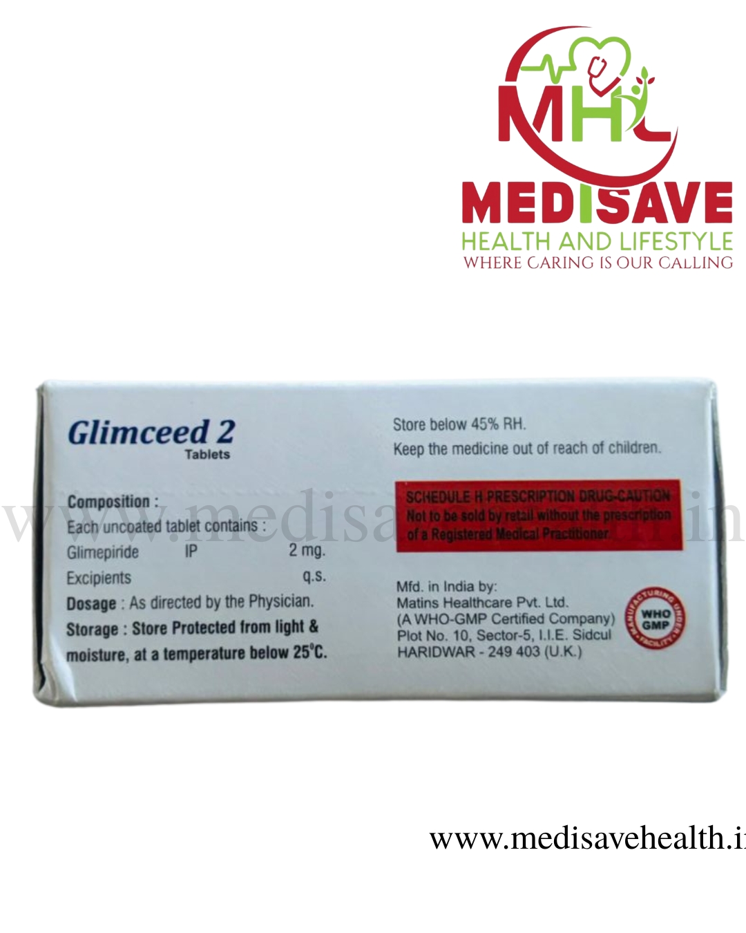 Glimceed 2 Tablet (1*10) Glimceed 2 Tablet (1*10)