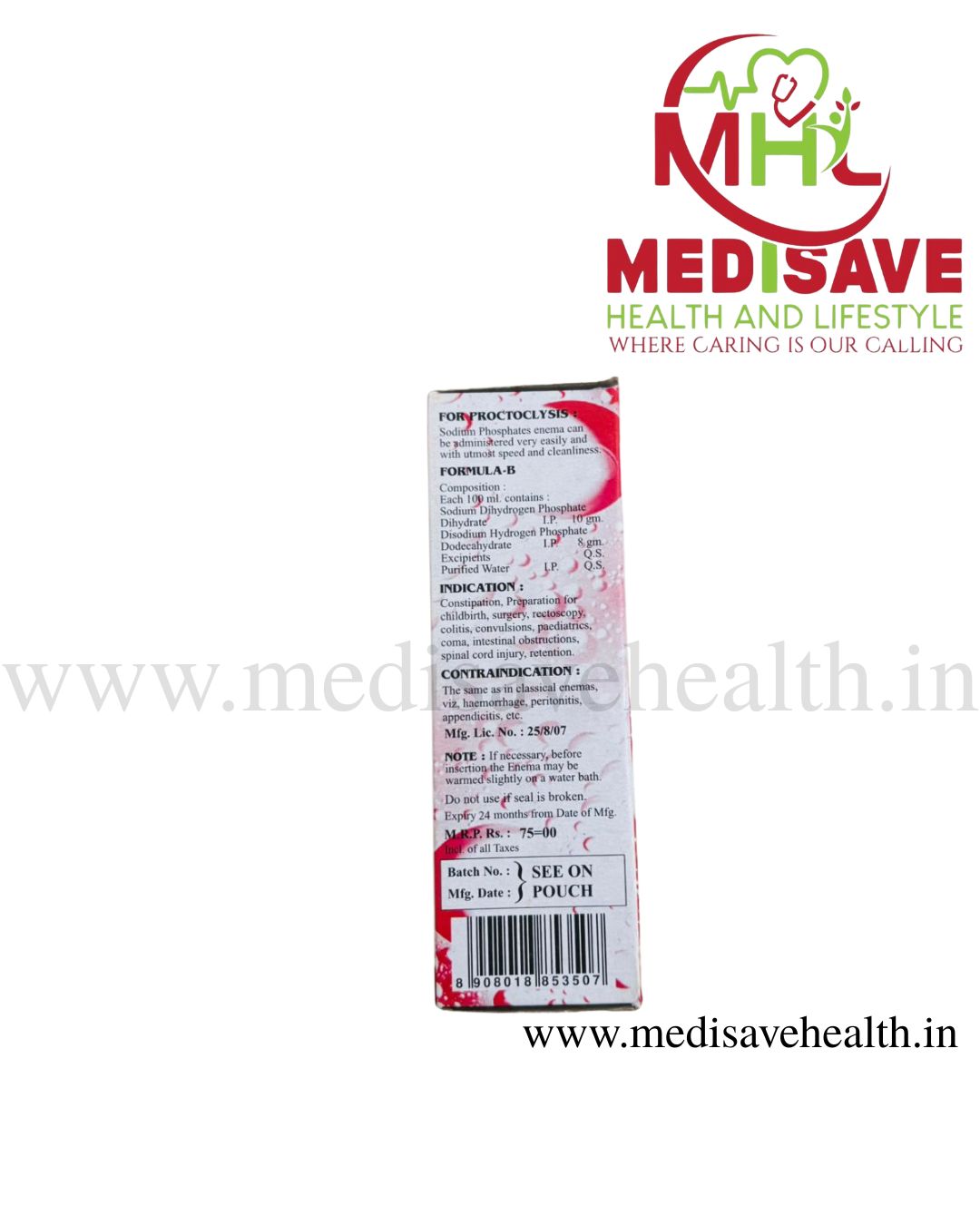 Procto Clysis Enema B.P 100Ml Procto Clysis Enema B.P 100Ml