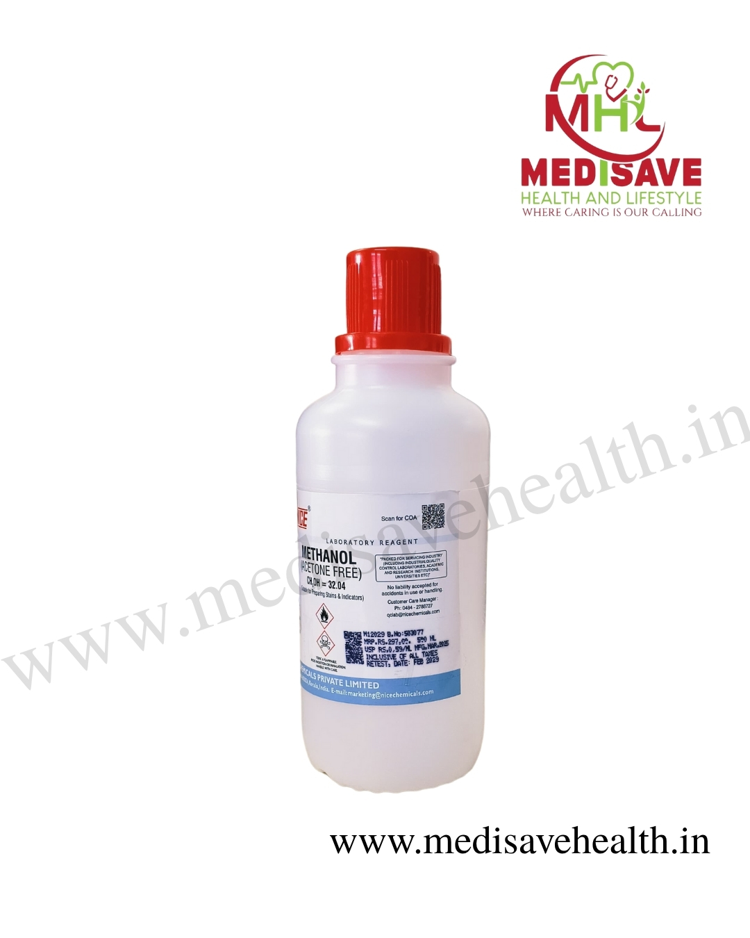 Methanol 500 ml - Nice