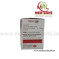 Cdmet 500 Tablet (1*10)