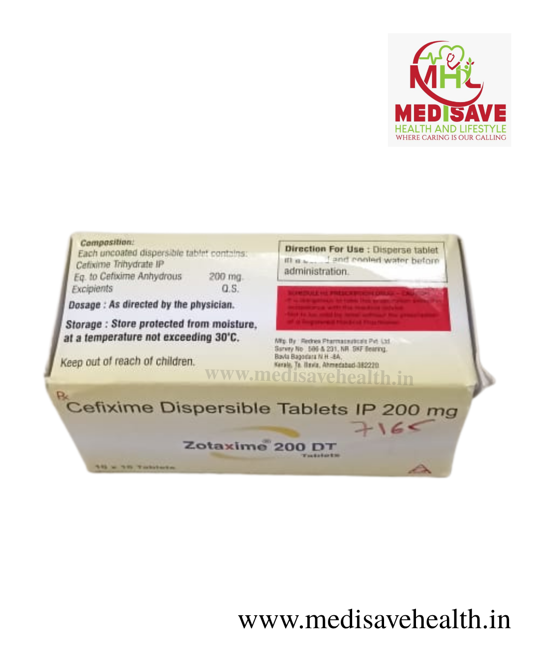 Zotaxime 200 DT Tablet (1*10)