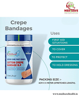 COTTON CRAPE BANDAGE - WELLNESS