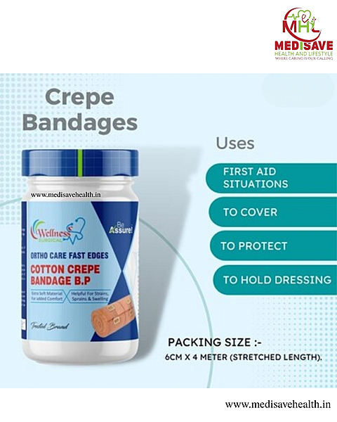 COTTON CRAPE BANDAGE - WELLNESS