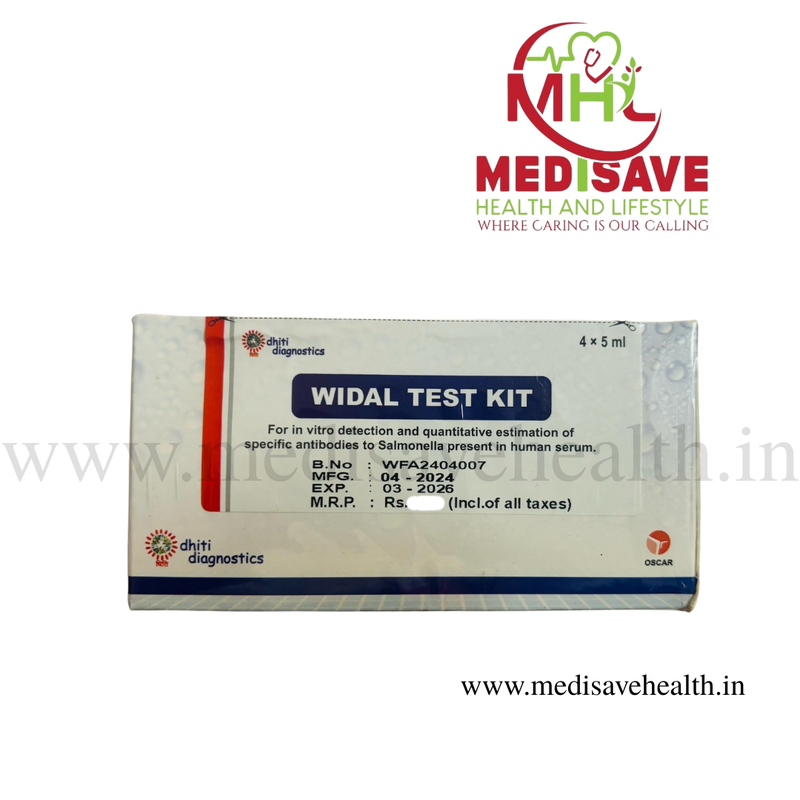 Widal 4x5ML - OSCAR