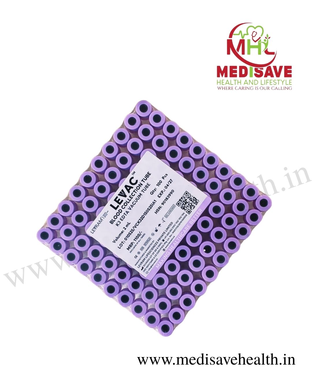 K3EDTA Vacuum 2 ml - Levram