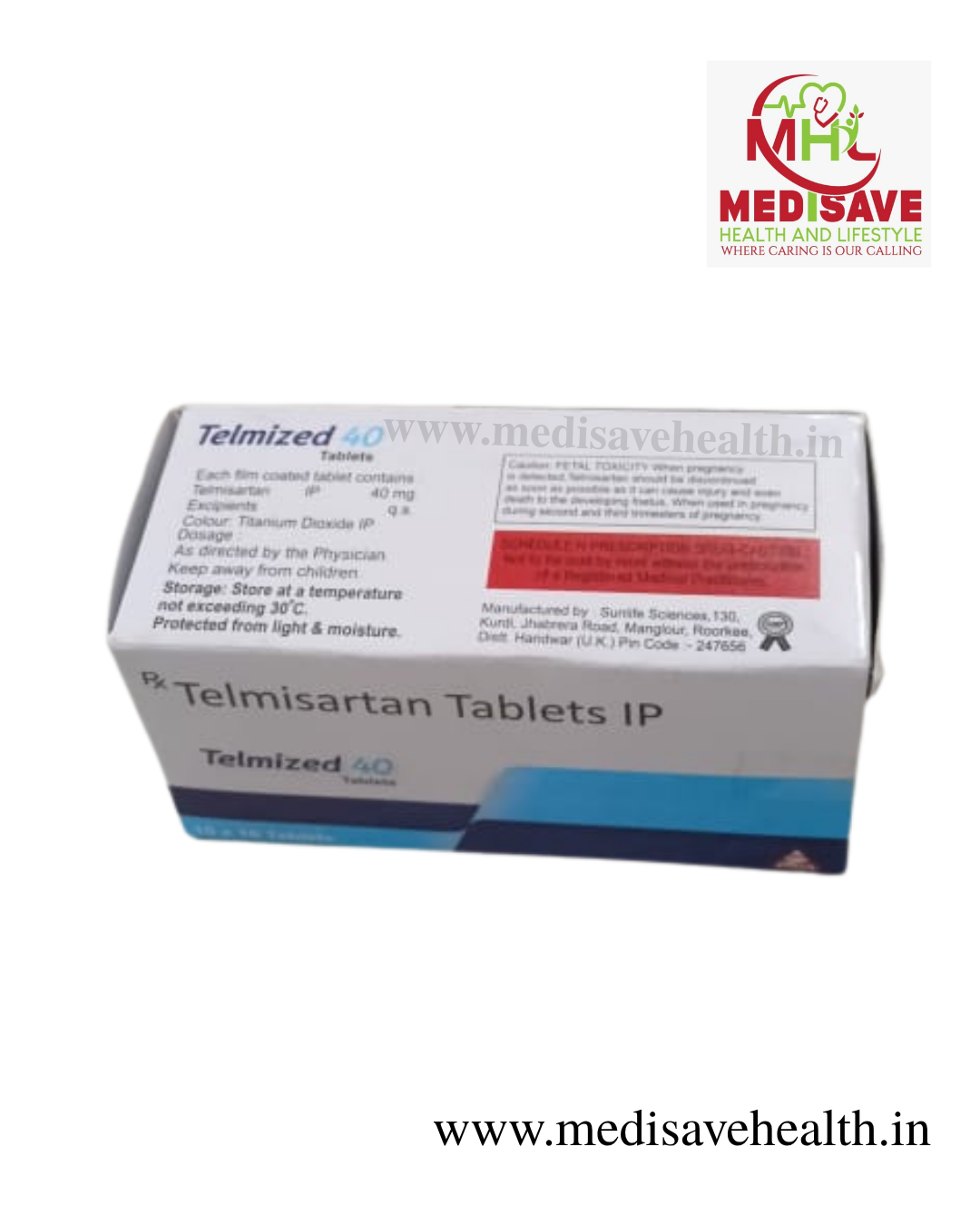 Telmized 40 Tablet (1*10)