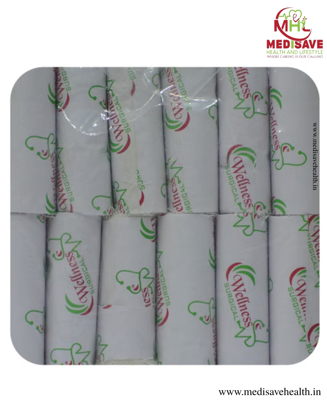 GAUZE BANDAGE(44 TPI)- (10 U) - WELLNESS