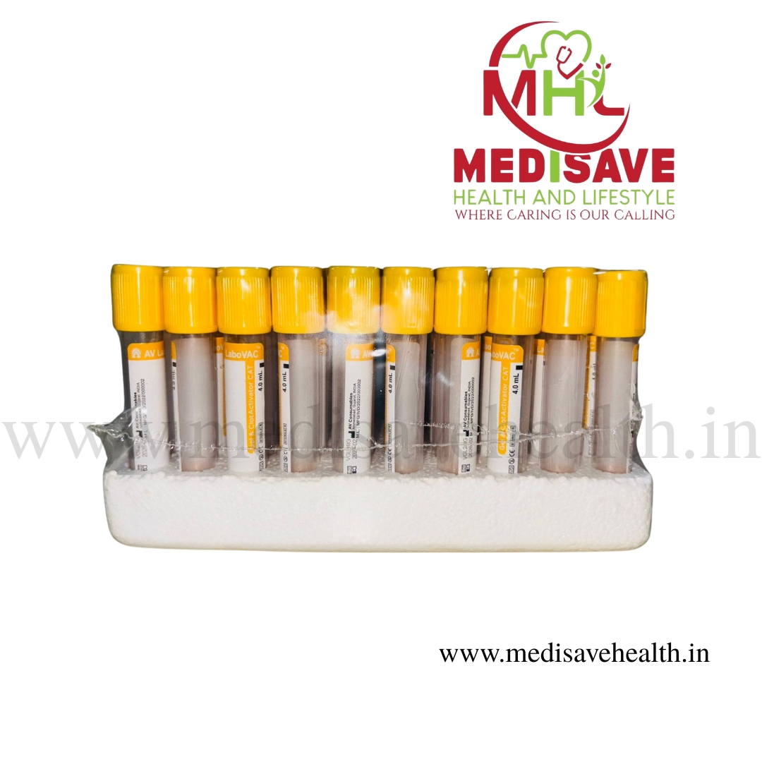 VACCUM TUBES GEL+CLOT 4ML