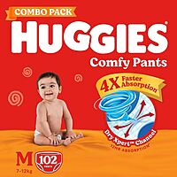 Huggies CP M - 7 to 12 kg (26 P)