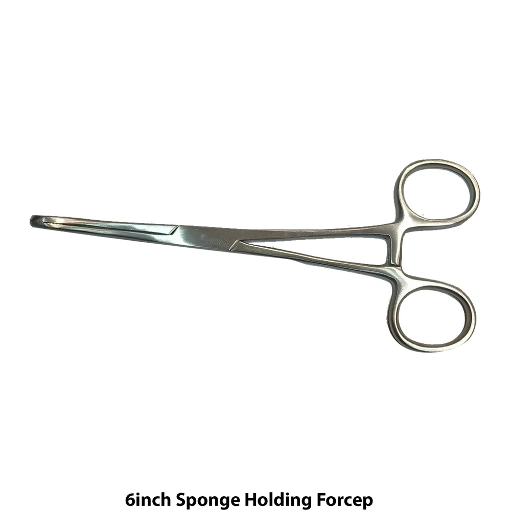 Sponge Holding Forceps Superior 6" - DOWNZ Sponge Holding Forceps Superior 6" - DOWNZ