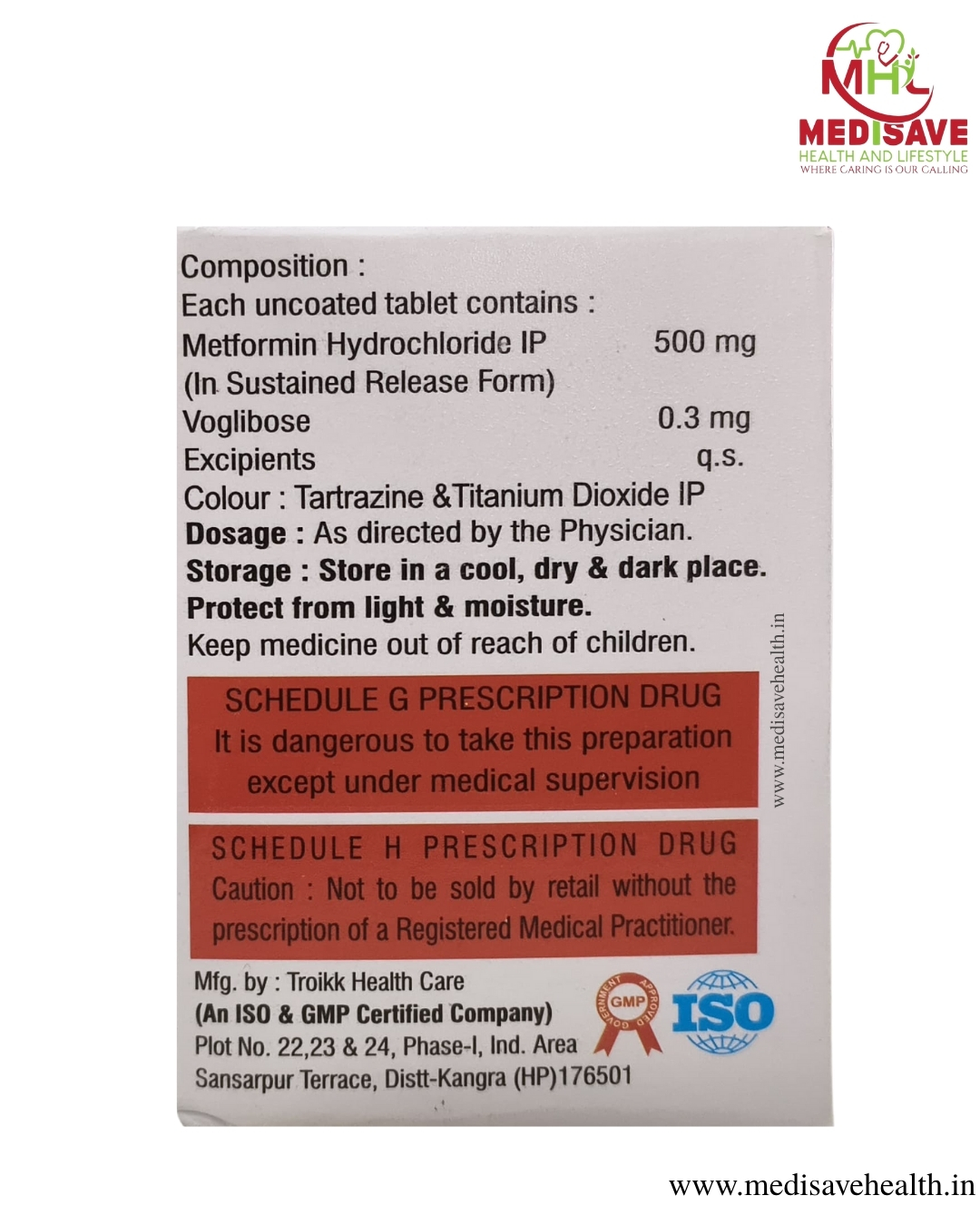 Vogem 0.3 MF Tablet (1*10)