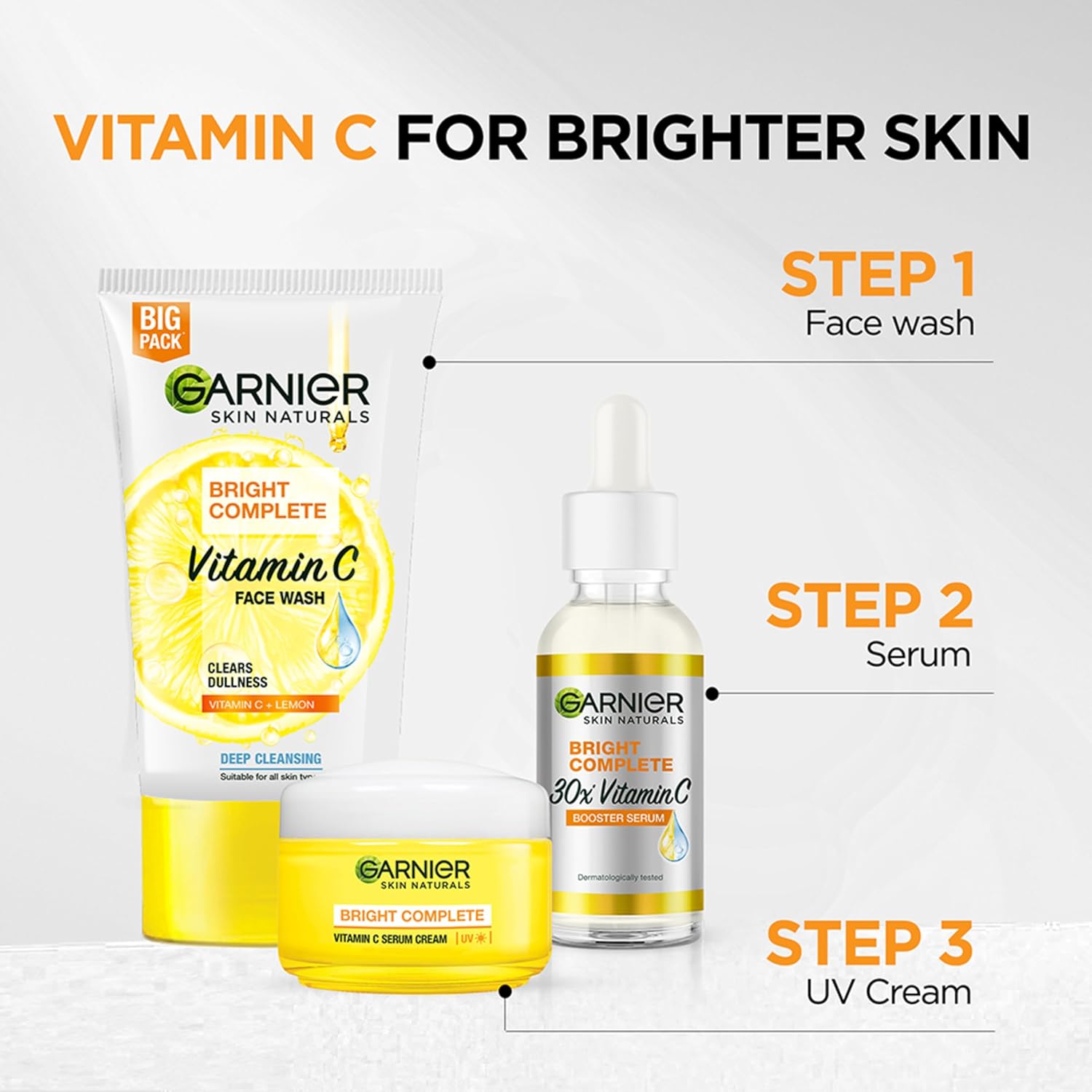 Garnier Bright Vitamin C Serum Cream