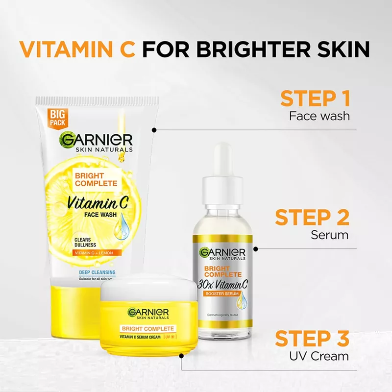 Garnier Bright Vitamin C Serum Cream