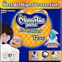 MamyPoko Pants S Size (4–8 kg) Baby Diapers – 56P