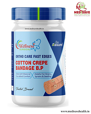 COTTON CRAPE BANDAGE - WELLNESS