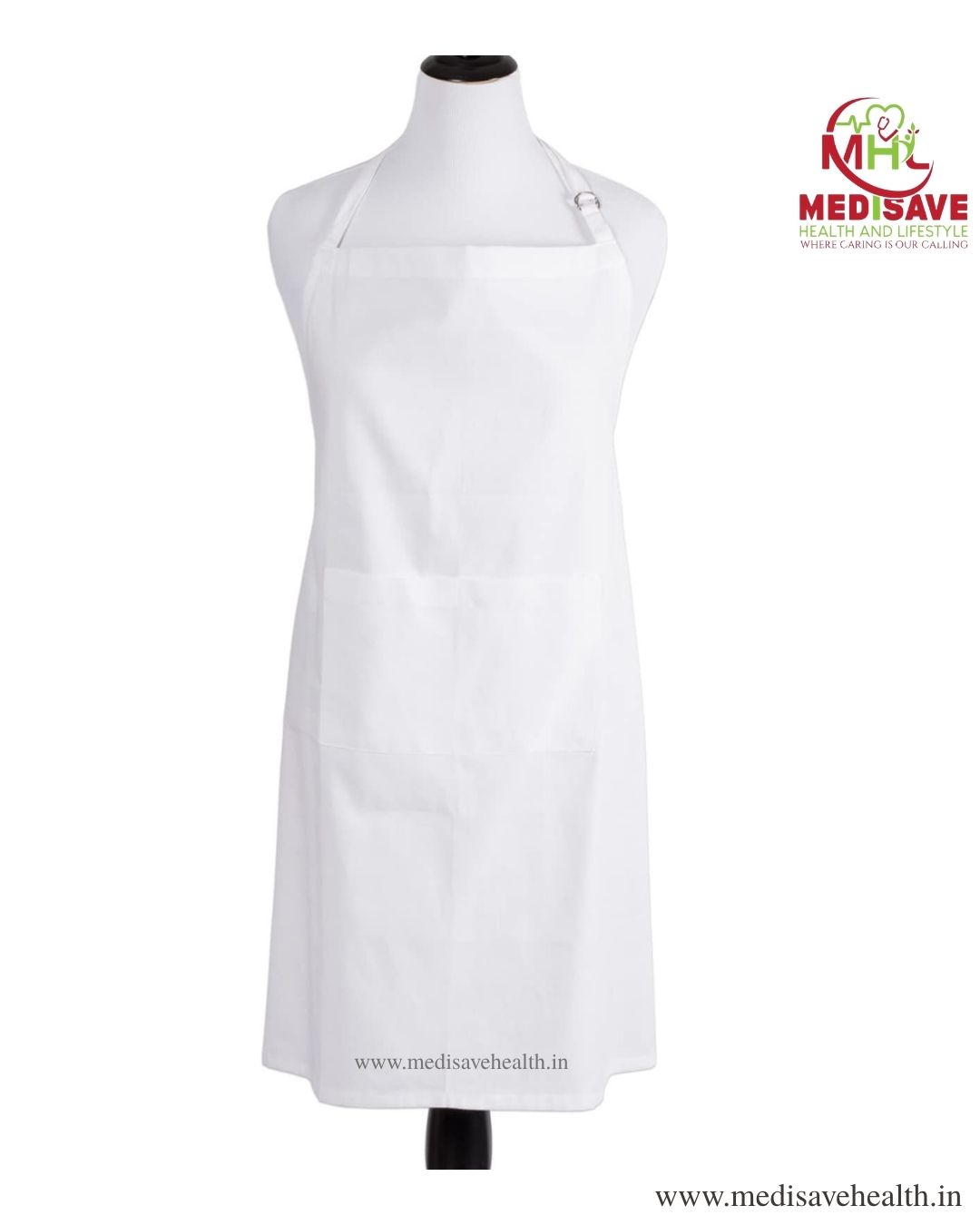 Ayurveda APRON (White)- DHRONI