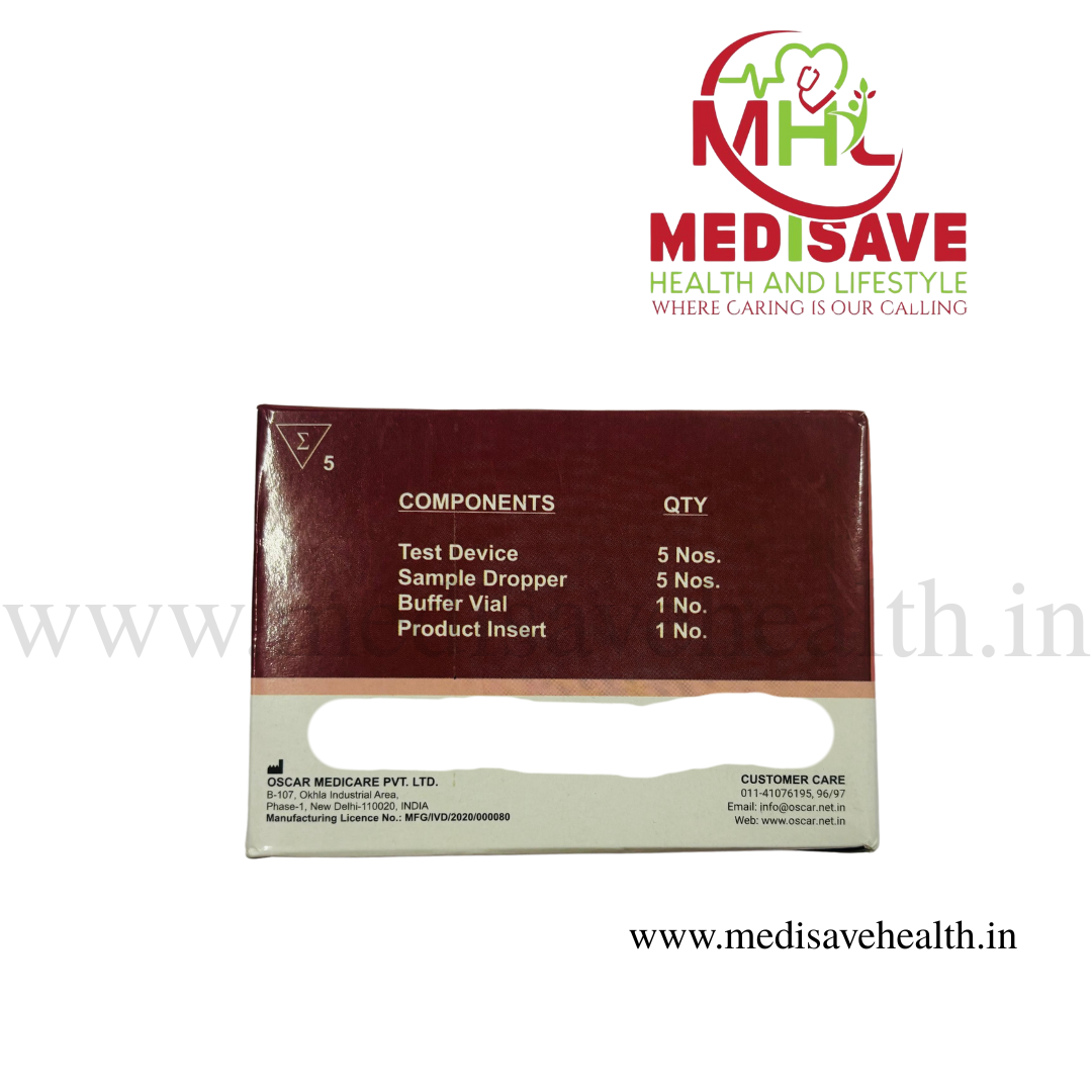 HIV 4G Rapid Test Card - OSCAR