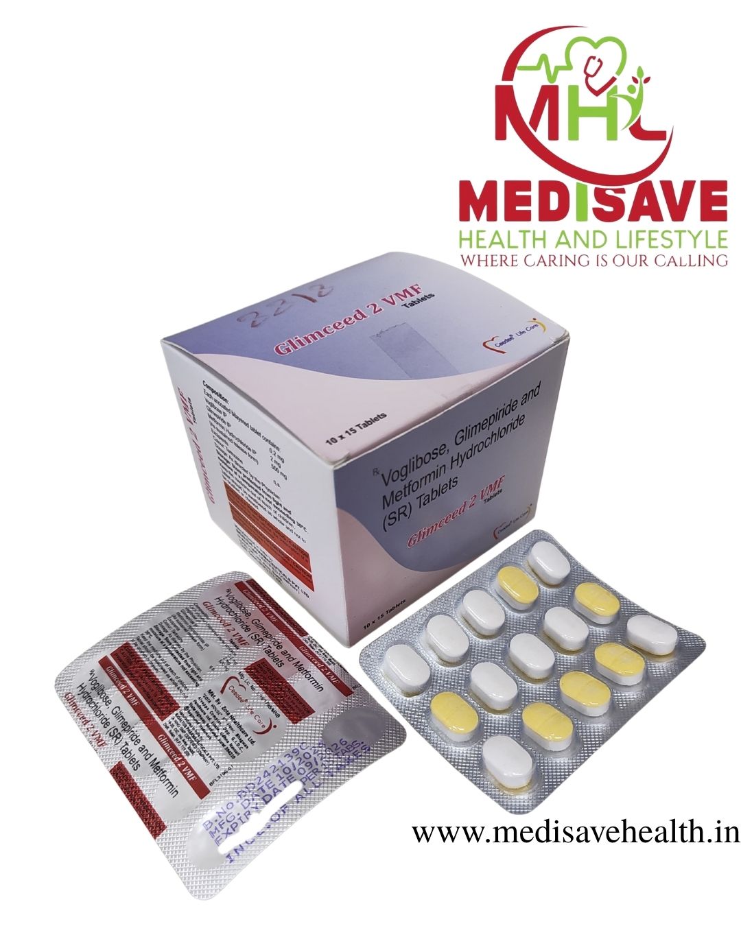 Glimceed 2 VMF Tablet (1*15) Glimceed 2 VMF Tablet (1*15)