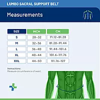 Lumbo Sacral Support Belt
